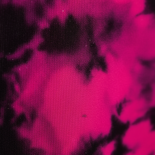 Exotic Criss-Cross Neck Tie-Dye Stocking Night Dress for Women | Seamless Mesh Nighty (Free Size)