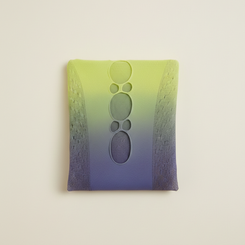 Exotic Multi-Color Gradient Mesh Body Stocking Dress | Ultra-Stretchable Night Dress / Nighty For Women (Free Size)