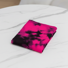 Exotic Criss-Cross Neck Tie-Dye Stocking Night Dress for Women | Seamless Mesh Nighty (Free Size)