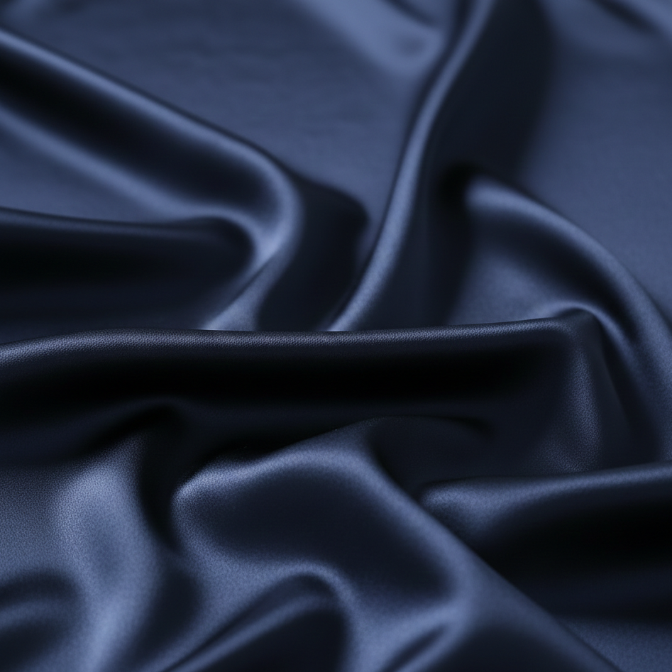 Couple Night Suit Silk Satin Pajama Set – Long Sleeve Top & Pants |  (4 Pcs)